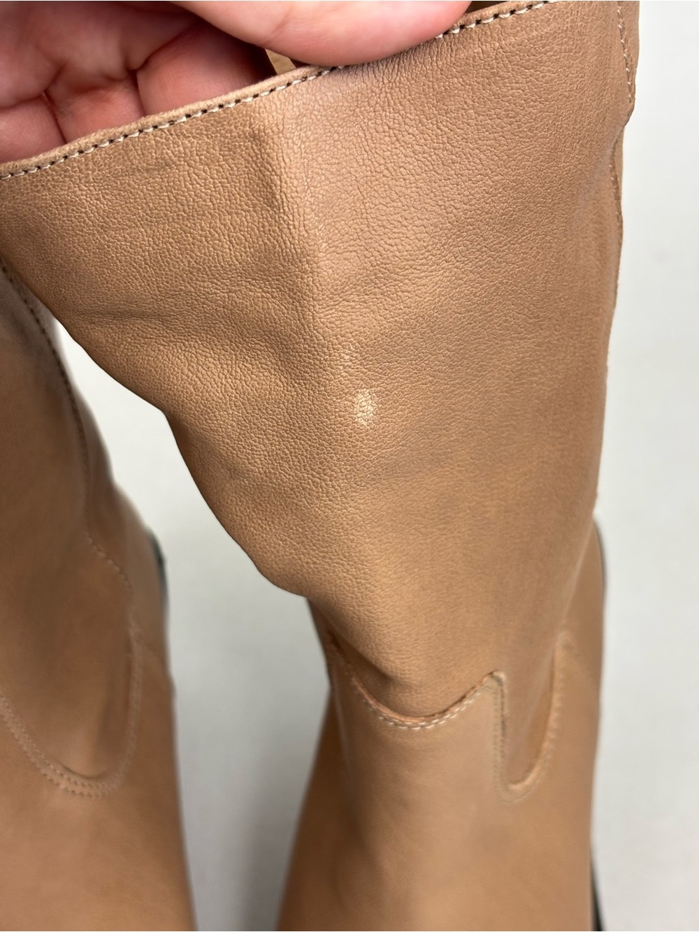 Free People Faster Horses Filigree Boots in Camel Leather Size 7 - Picture 7 of 16